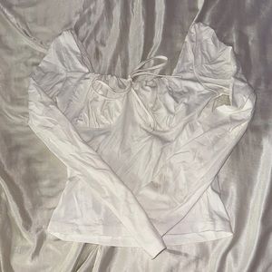 ❌SOLD❌bustier long sleeve